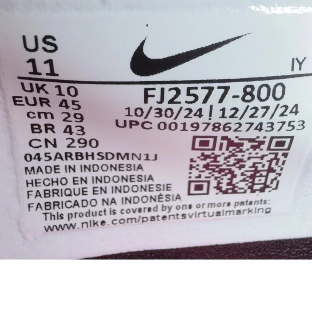 Nike Phantom GX 2 AcademyTurf Low-Top Football Shoes Size 11‎ New